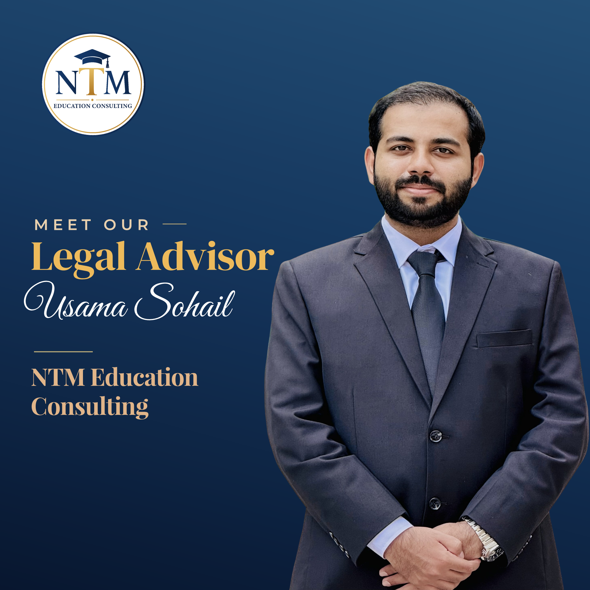 Usama Sohail — Legal Advisor, NTM Education Consulting
